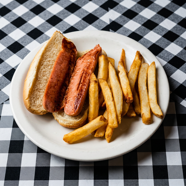 Kids Luca’s Hotdog.