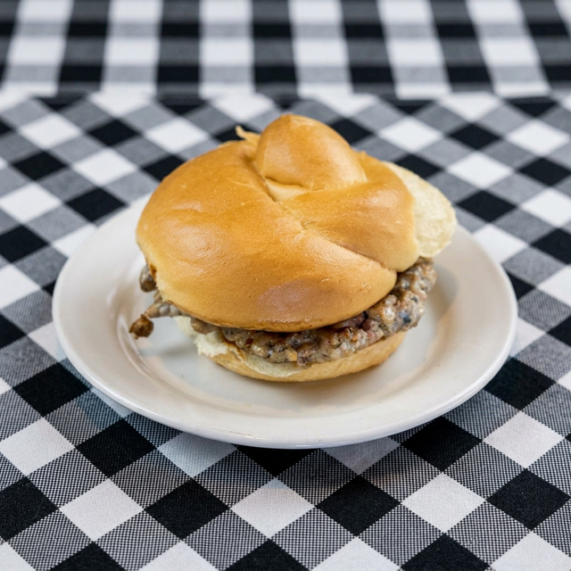 Italian Sausage Sandwich.